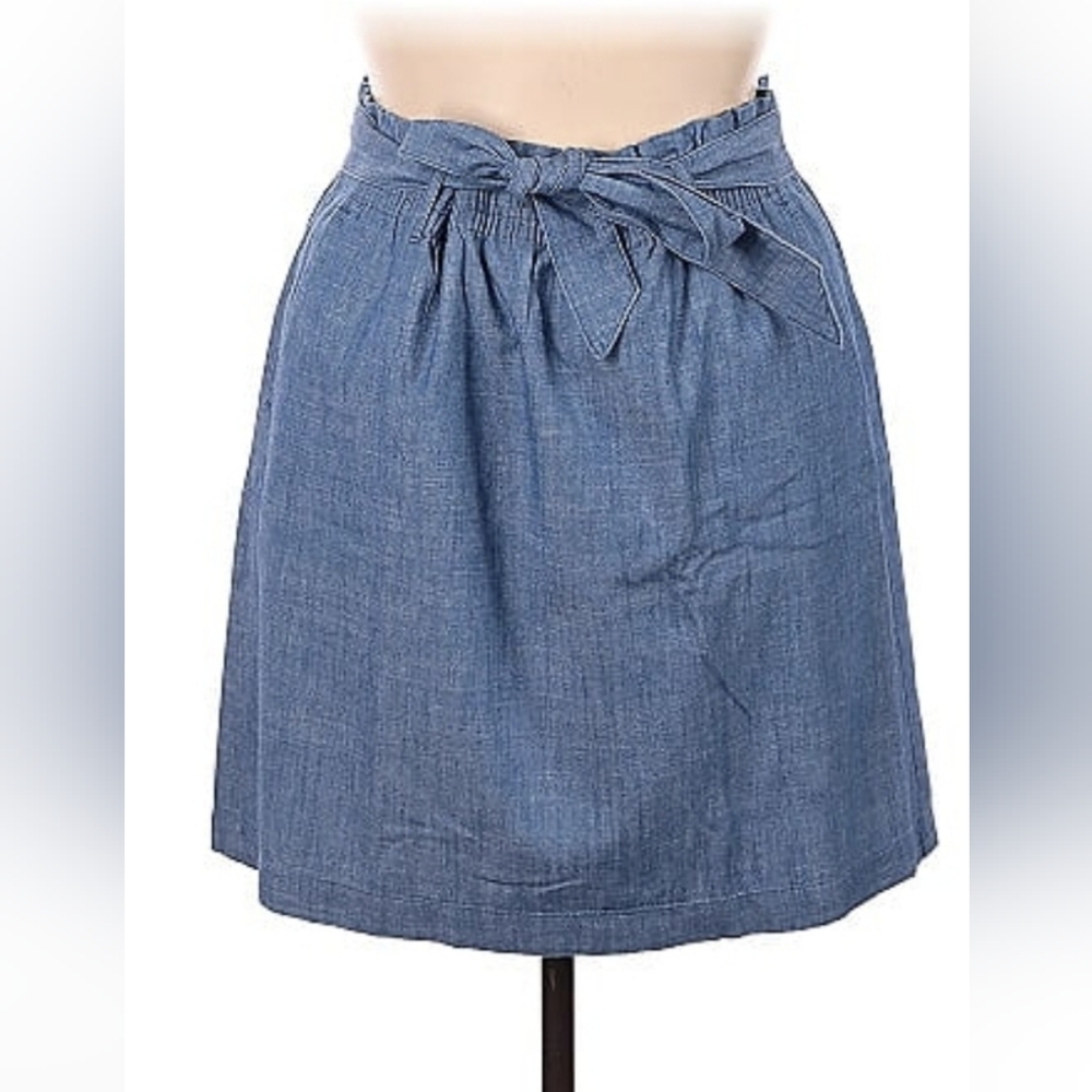 J Crew denim skirt XL